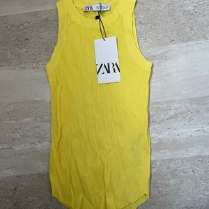 New with tags , yellow tank top from Zara